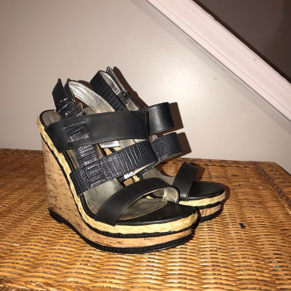 Guess cork wedge